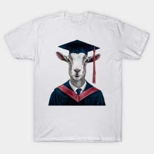 Gentlegoat's Graduation: A Joyful Celebration T-Shirt